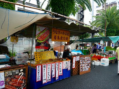 焼き鳥の屋台