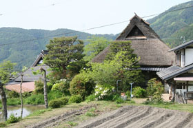 京都の民家