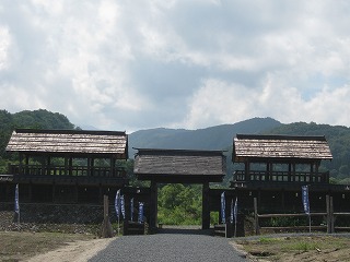 庄内映画村オープンセット　門