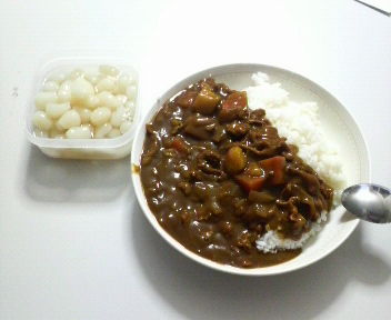 カレーには福神漬だよね♪