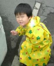 雨の日、ありさんいたよ