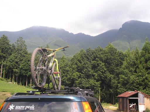 2011-07-16　帰り道に見る第一、第二真富士山