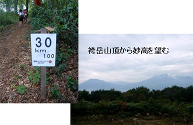 ３０キロ＆袴岳
