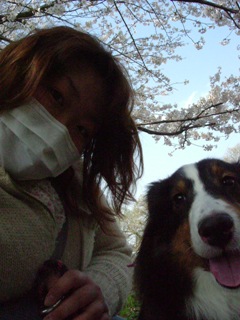 マスクな私と会心の笑顔なイヴさん