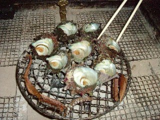 焼きサザエ～