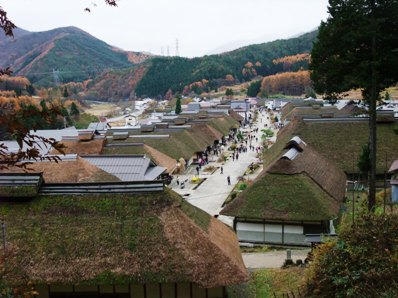 大内宿全景