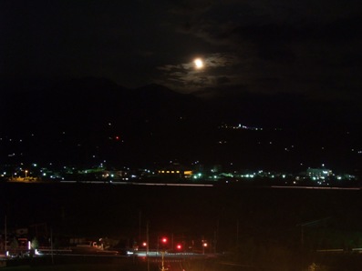 お部屋からの夜景