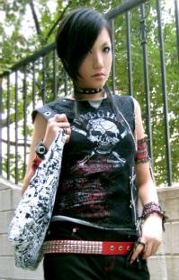 PUNK系 チョーカー付