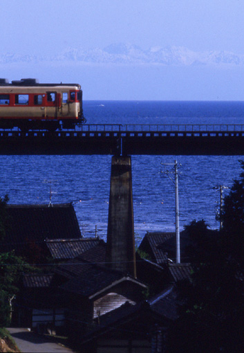 間島の鉄橋