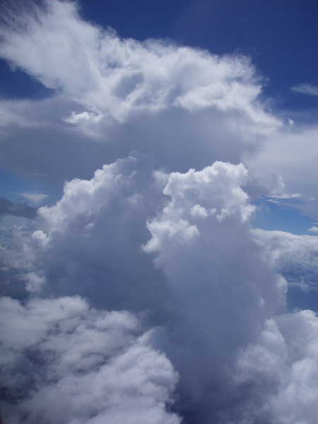雲・飛行機から
