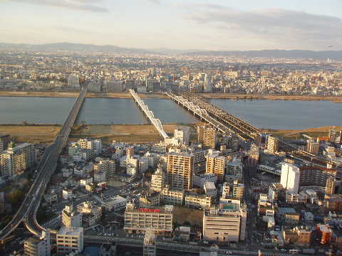 空中庭園展望台から1