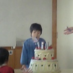 ろうそくフー！のおはるしゃん。