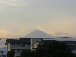 富士山２０１０年７月２２日夕方