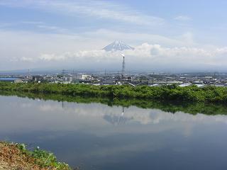 ちょとだけ逆さ富士２０１０年６月１７日９：４４