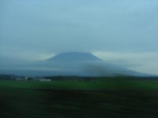 富士宮を通ったときの富士山