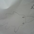 お母しゃん画・謎の生物