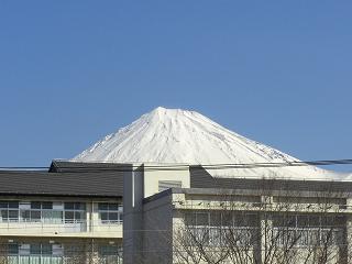 富士山２０１１年３月５日９：１１