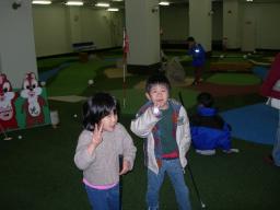 二人で記念撮影