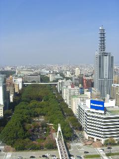 テレビ塔展望台より