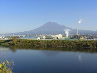 富士山２０１１年１１月１７日８：５４