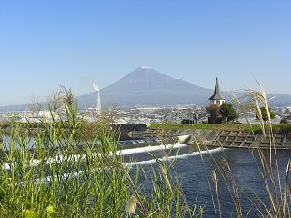 富士山２０１１年１１月１７日８：５８