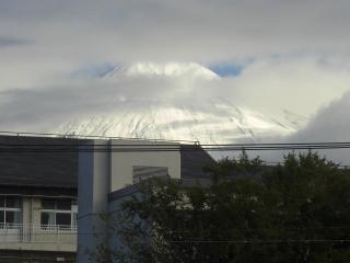 富士山２０１０年１１月２２日８：２４