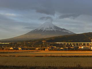 富士山２０１１年１月１日夕方