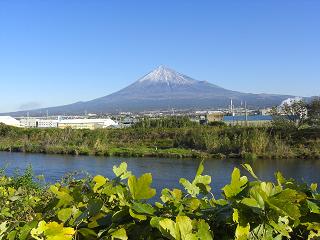 富士山２０１１年１１月２５日８：５３