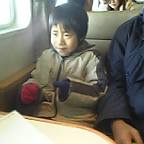 ゆうしゃん、緊張か？ワクワクか？？