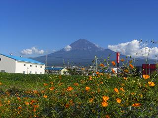 富士山２０１０年１０月１１日９：４５