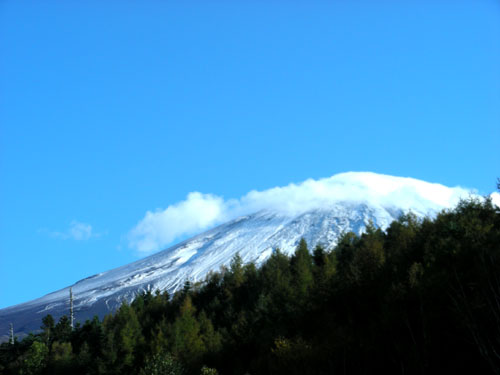 Ｆ山冠雪　09.10.10.JPG