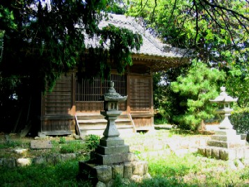 神明宮（野地城西曲輪）