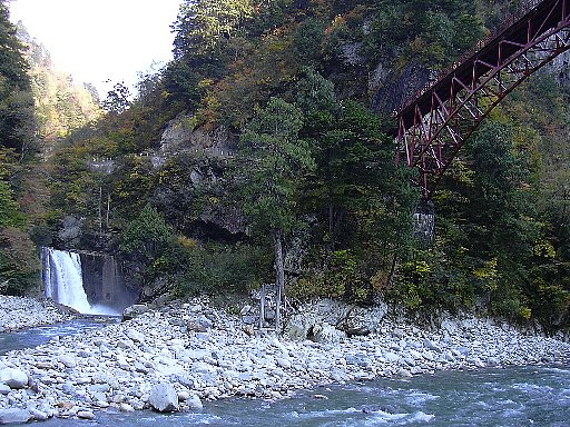 河原展望台より