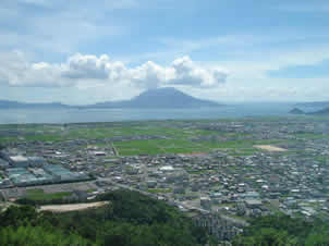 桜島　隼人より