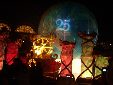 2008.12.26 入口付近のディズニーシー・プラザ