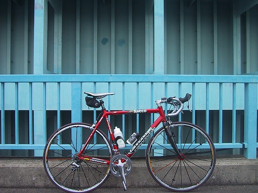 SIX13荒川ＣＲ岩淵水門キャノンデールCANNONDALEロードレーサー自転車ロードバイク楽天デュラエース