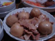 里芋と豚バラ肉の甘辛煮