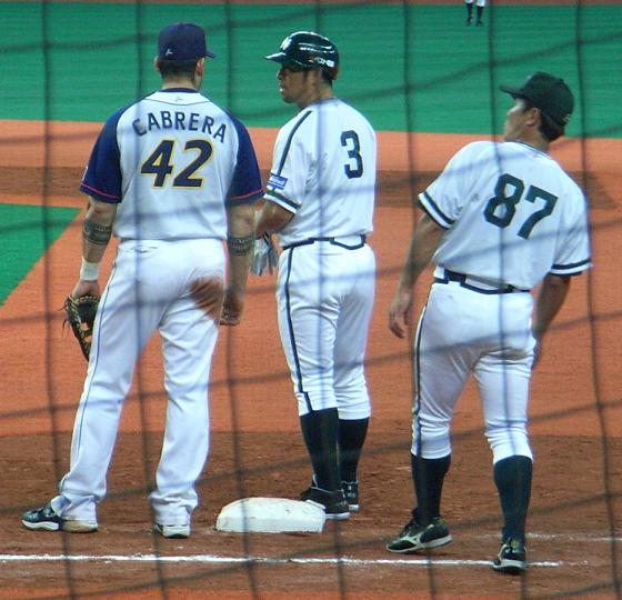 カブレラと松中