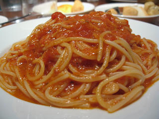 カブリチョーザのトマトスパゲティー