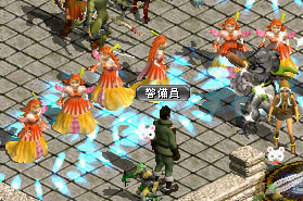 銀行内に姫が・・・