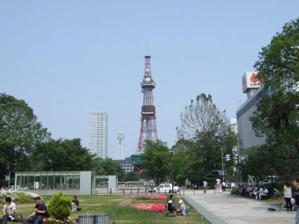 札幌大通公園　テレビ塔