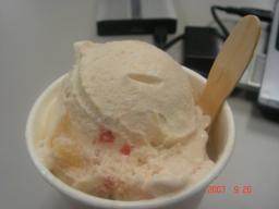 2007年9月20日業務用アイスクリームの試食