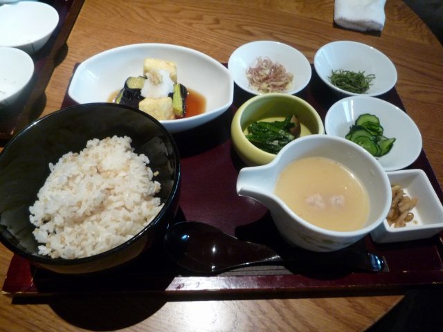 ランチ　きゅうりのすり流し