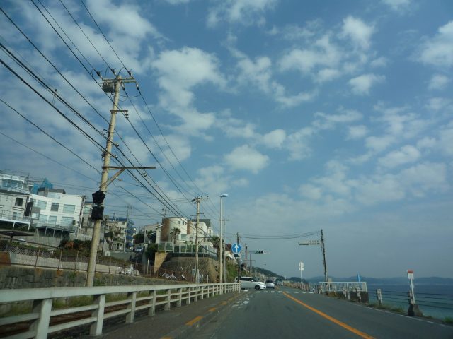 江ノ電と海と鎌倉高校前