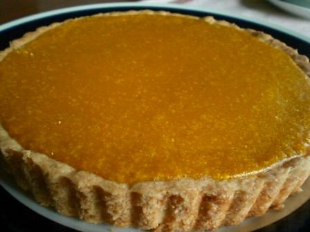 カボチャタルト