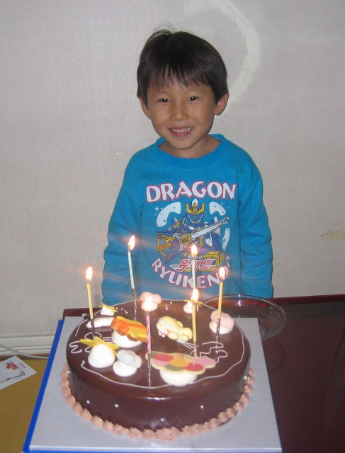 シュウくん満６歳