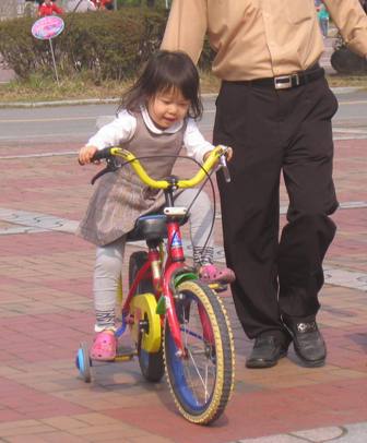 自転車初デビュー