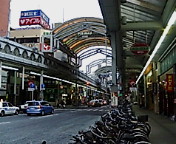 徳山の商店街