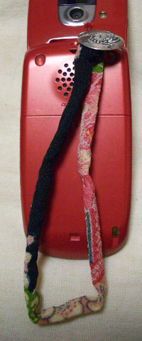 和柄携帯ストラップ