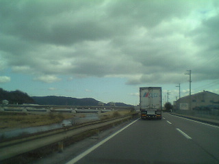 野洲川沿い